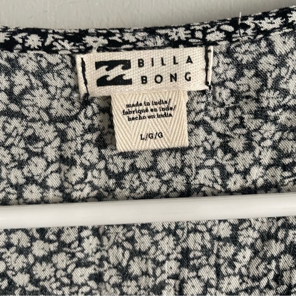 NWT Billabong Floral Wrap Dress, Size L, Womens Sun Dress - Nordstroms - Picture 3 of 10